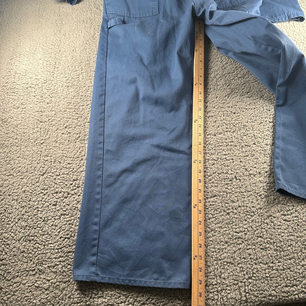 Vtg Ben Davis Coveralls Mens 40R Blue Workwear Painter One Piece Made In USA - Picture 12 of 15
